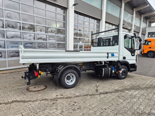 Tipper truck IVECO Eurocargo ML80E21 Meiller Kipper 2x AHK 3 Sitze