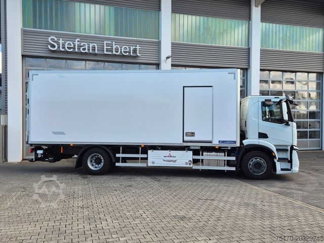 Kühlkoffer-LKW IVECO AD190S40/FP Lamberet Mitsubishi LBW Tür AHK