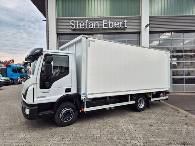 LKW mit Getränkeaufbau IVECO Eurocargo ML120EL25/P Böse Schiebeplanen LBW AHK