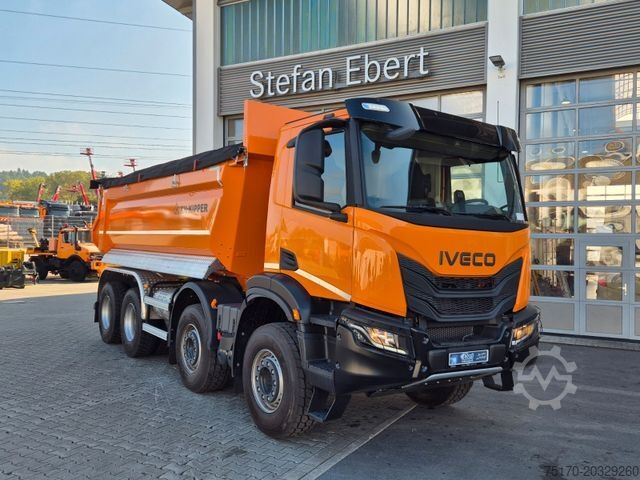 Tipper truck IVECO AD360X54Z HR OFF 8x4 Intarder AHK