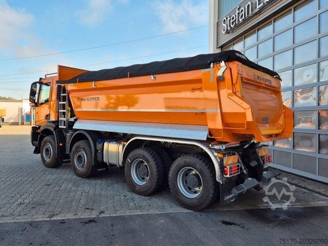 Tipper truck IVECO AD360X54Z HR OFF 8x4 Intarder AHK