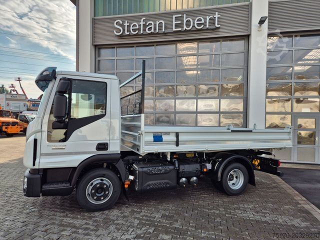 Three-way tipper van IVECO Eurocargo ML80E21 Meiller 2x AHK 3 Sitze Klima