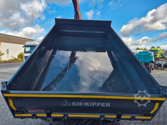 Tipper truck IVECO AD200X46/P HR OFF Palfinger PK 12.501 Funk AHK