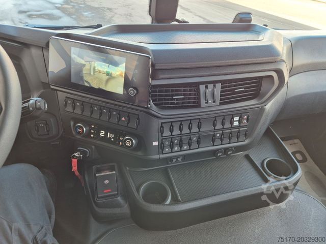Tipper truck IVECO AD200X46/P HR OFF Palfinger PK 12.501 Funk AHK