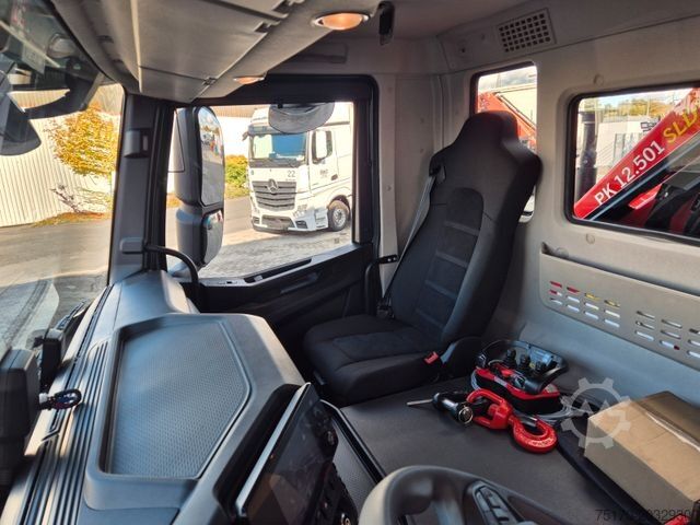 Tipper truck IVECO AD200X46/P HR OFF Palfinger PK 12.501 Funk AHK