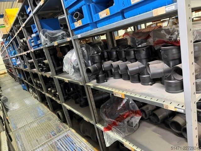 Verrohrung PE, Tyco/Victaulic, etc. Verrohrungsmaterial PE, Tyco/Victaulic, Rohre + Fittings