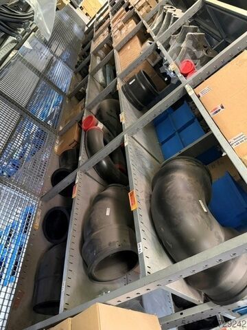 Verrohrung PE, Tyco/Victaulic, etc. Verrohrungsmaterial PE, Tyco/Victaulic, Rohre + Fittings