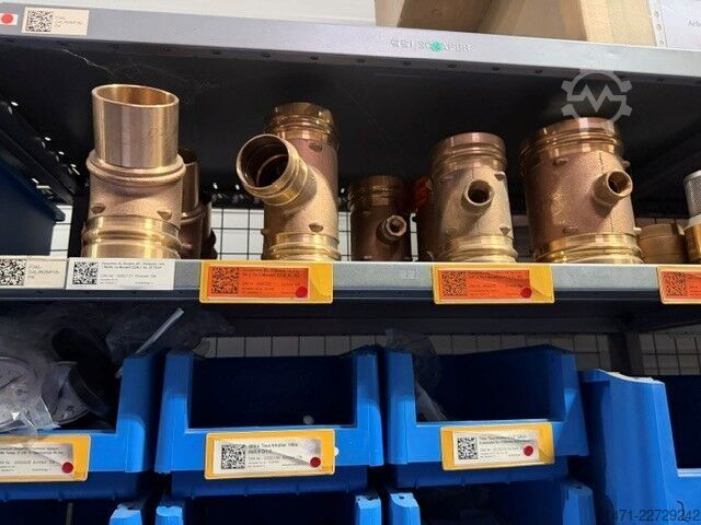 Verrohrung PE, Tyco/Victaulic, etc. Verrohrungsmaterial PE, Tyco/Victaulic, Rohre + Fittings