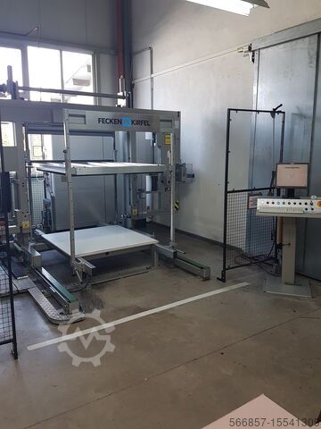 C56 CNC foam cutting machine Fecken Kirfel Aachen C56 CNC-Konturschneidmaschine