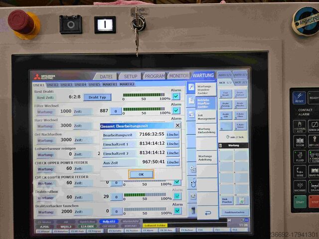 Drahterodiermaschine Mitsubishi Electric Drahterodiermaschine MV 4800