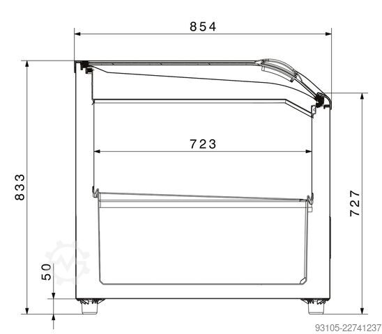 Kühltruhe AHT MIAMI 250 R290 LED AHT Miami 250