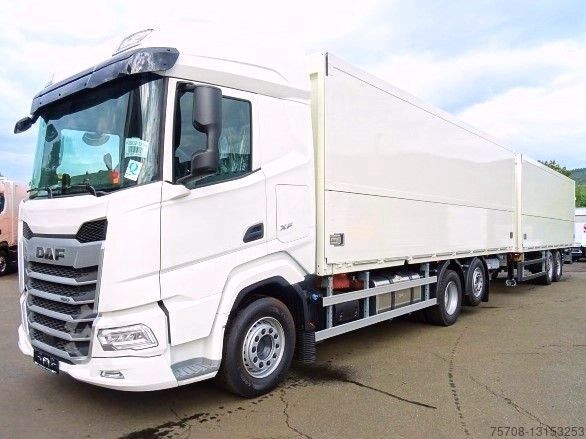 Beverage truck DAF XF 480 SC*kpl. Zug*Schwenkwand*NLA*2x LBW*38 Pal