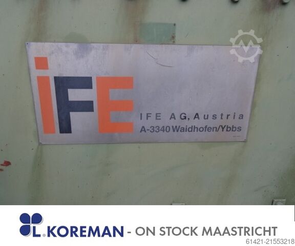 Siebanlage IFE 20/60-2 IFE Surface: 6000 x 2000 mm – 2 Deck Screening machine IFE 20/60-2