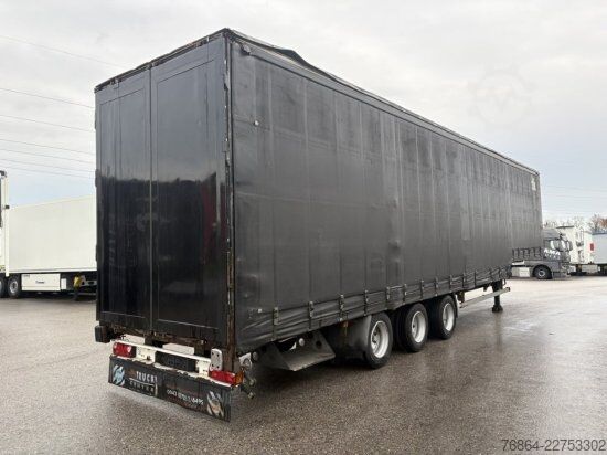 Low loader semitrailer  RICOE, BPW-ACHSEN, SCHWANENHALS MIT RAMPEN