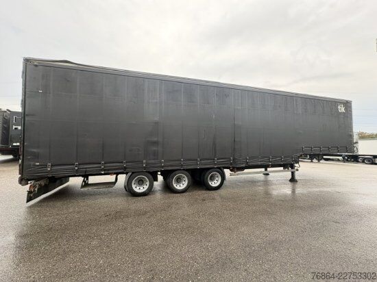 Low loader semitrailer  RICOE, BPW-ACHSEN, SCHWANENHALS MIT RAMPEN