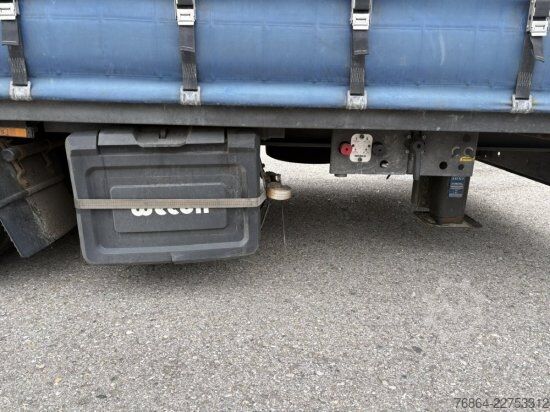 Low loader semitrailer WECON LPRS 24, 06VLS, SAF-ACHSEN, SCHWANENHALS MIT AUFFAHRRAMPEN