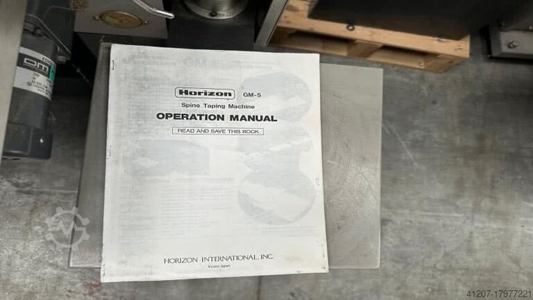 Verschiedene Horizon GM 5 Spine taping machine