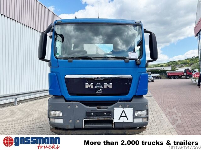 Abrollkipper MAN TGS 26.400 6x2-4 BL, Lenk-/Liftachse, Schub-Knick