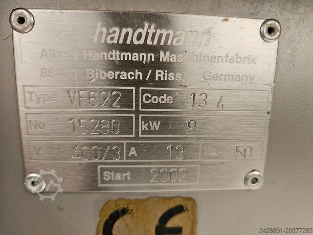 Vakuumfüller mit Wolf Handtmann VF 622