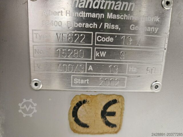 Vakuumfüller mit Wolf Handtmann VF 622