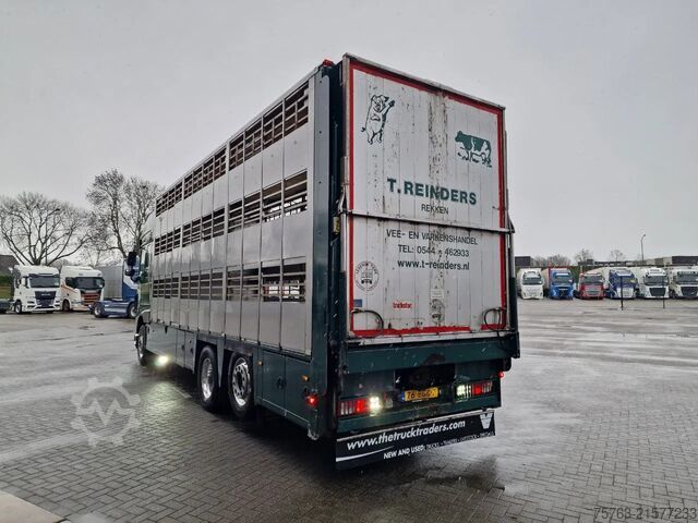 Viehtransport DAF XF 440 SuperSpaceCab 6x2*4 - Cuppers 1-2-3 deck...