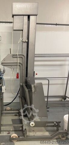 Mobile Beschickung für 200L Normwagen Berief mobiele lift voor 200L normwagens