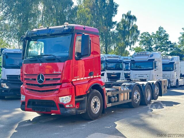 LKW-Fahrgestell MERCEDES-BENZ Antos 3245 8x2 Chassi PTO Lift /Lenkachse