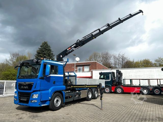 Autokran MAN 26.400 Pritsche + HIAB 232 Kran 6x2