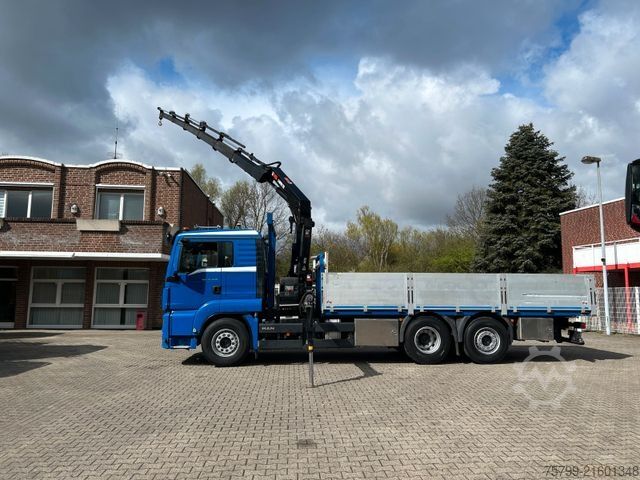 Autokran MAN 26.400 Pritsche + HIAB 232 Kran 6x2