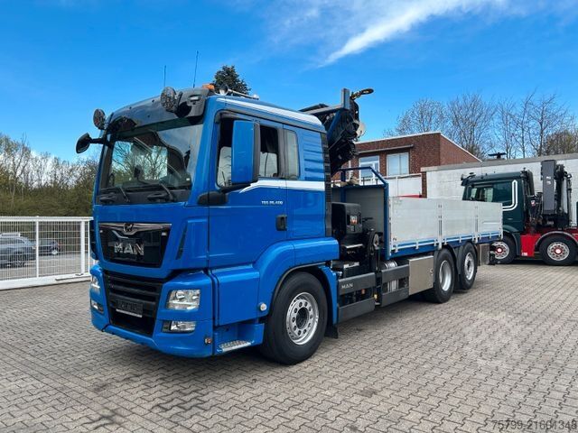 Autokran MAN 26.400 Pritsche + HIAB 232 Kran 6x2