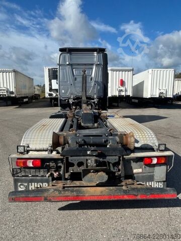 Kipper LKW MERCEDES-BENZ ACTROS 2551 L 6X2 LENK-LIFTACHSE, HIAB-LIFT 2019, E6, RETARDER, CB-FUNK