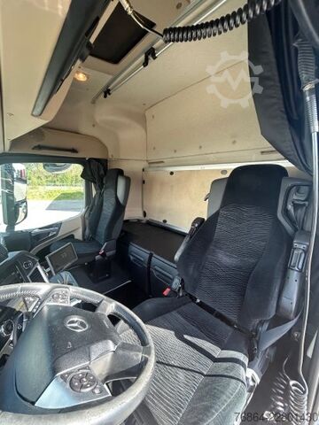 Kipper LKW MERCEDES-BENZ ACTROS 2551 L 6X2 LENK-LIFTACHSE, HIAB-LIFT 2019, E6, RETARDER, CB-FUNK