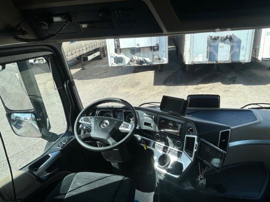 Kipper LKW MERCEDES-BENZ ACTROS 2551 L 6X2 LENK-LIFTACHSE, HIAB-LIFT 2019, E6, RETARDER, CB-FUNK
