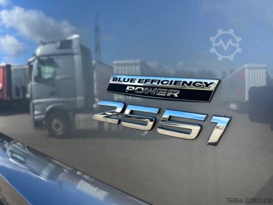 Kipper LKW MERCEDES-BENZ ACTROS 2551 L 6X2 LENK-LIFTACHSE, HIAB-LIFT 2019, E6, RETARDER, CB-FUNK