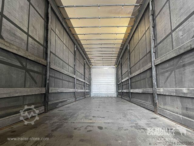 Open semitrailer with tarp Schmitz Cargobull Curtainsider Standard