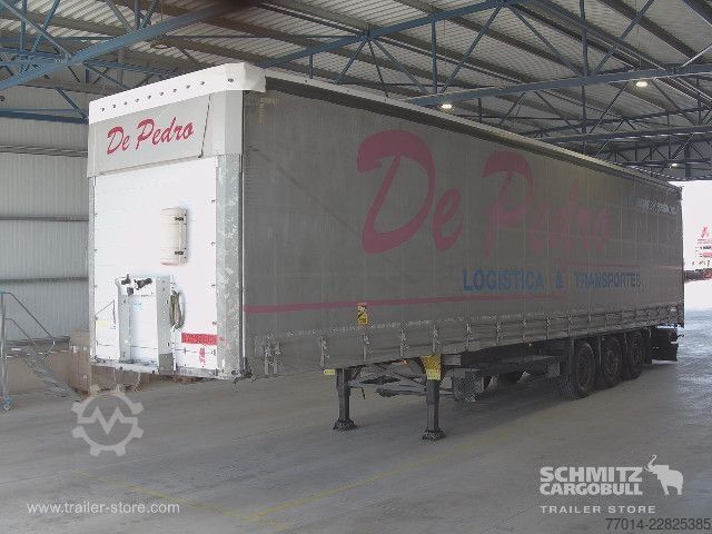 Open semitrailer with tarp Schmitz Cargobull Curtainsider Standard