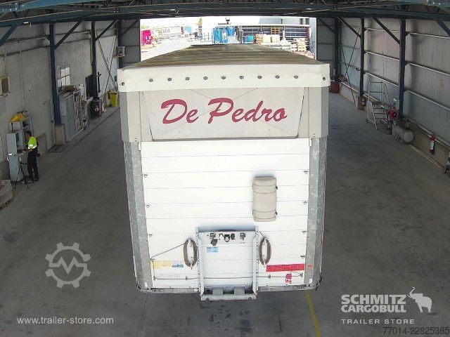 Open semitrailer with tarp Schmitz Cargobull Curtainsider Standard