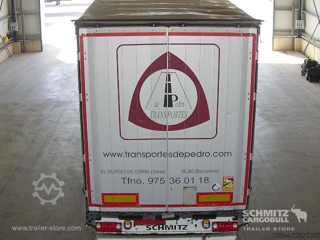 Open semitrailer with tarp Schmitz Cargobull Curtainsider Standard