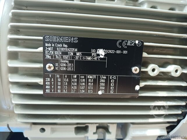 Magnetgekuppelte Kreiselpumpe Edelstahl CP Pumpen AG MKP 20-15-160 4kW Monoblock