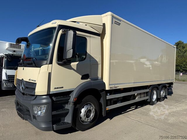 LKW mit Kofferaufbau MERCEDES-BENZ ACTROS 2536 L Koffer 7,35 m LBW 1,5 T*LENK