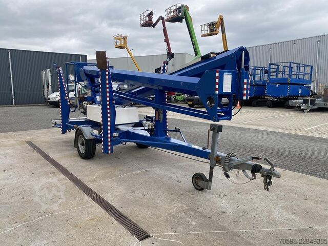 2002 Niftylift 170 HDE, Anhänger-Arbeitsbühne, 17 Meter Arbeitshöhe Niftylift 170 HDE, Aanhanger hoogwerker, 17 meter