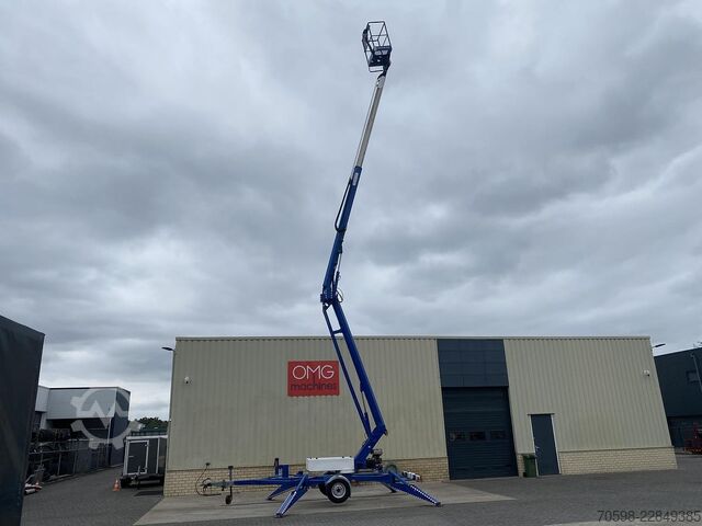 2002 Niftylift 170 HDE, Anhänger-Arbeitsbühne, 17 Meter Arbeitshöhe Niftylift 170 HDE, Aanhanger hoogwerker, 17 meter