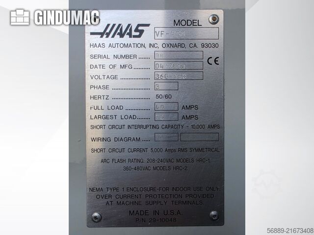HAAS VF 34SS HAAS VF 34SS