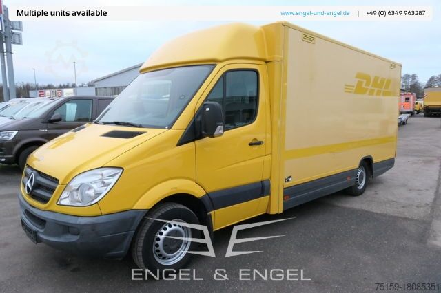Box van mercedes-benz SPRINTER 310 CDI MAXI EURO-5 KOFFER REGALE KAMERA DURCHGANG