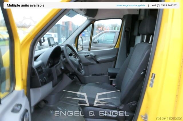 Box van mercedes-benz SPRINTER 310 CDI MAXI EURO-5 KOFFER REGALE KAMERA DURCHGANG