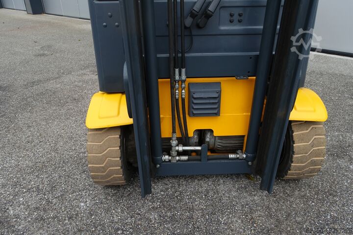 Electric forklift triplex Jungheinrich 1,6t EFG216 TRIPLEX SS Batterie 87%