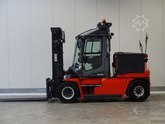 Electric 4-wheel forklift Kalmar ECG80-9S - SHORT - COMPACT