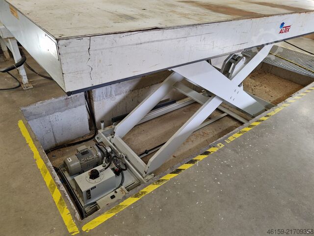 Hobel- und Kehlautomat Weinig E3 infeed + A3 outfeed