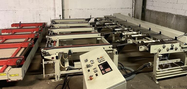 Hobel- und Kehlautomat Weinig Stacker  A5  150m/min