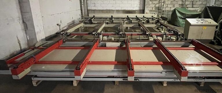 Hobel- und Kehlautomat Weinig Stacker  A5  150m/min